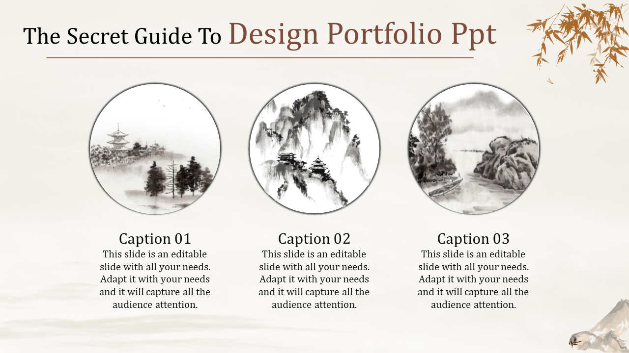 design portfolio ppt-The Secret Guide To Design Portfolio Ppt